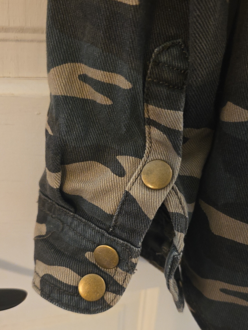 Forever 21 Camo Utility Jacket in Olive and Navy - Picture 5 of 5